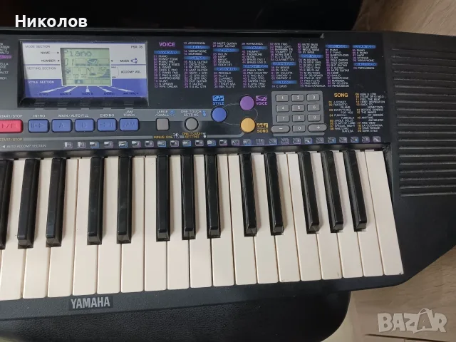 Клавир,синтезатор-YAMAHA PSR-78, снимка 3 - Синтезатори - 56614827