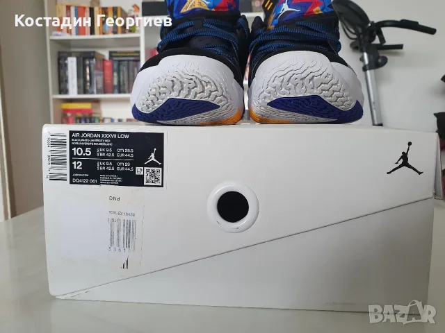 Nike Jordan 37 low / 44.5, снимка 11 - Маратонки - 56644755