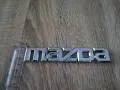 Сребрист надпис Mazda стар стил, снимка 3