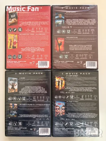 Двойни DVD с филми без БГ субтитри, снимка 2 - DVD филми - 56700145