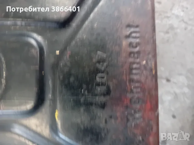 Немска военна туба WW2, снимка 3 - Антикварни и старинни предмети - 56719141