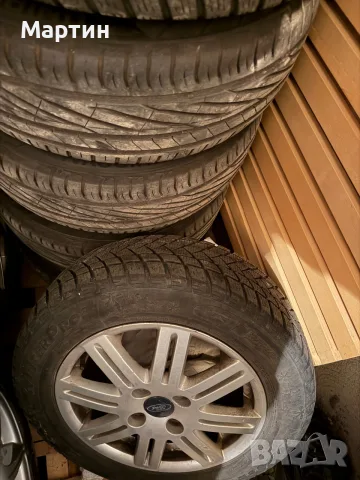 Джанти с гуми ford, снимка 4 - Гуми и джанти - 56748571