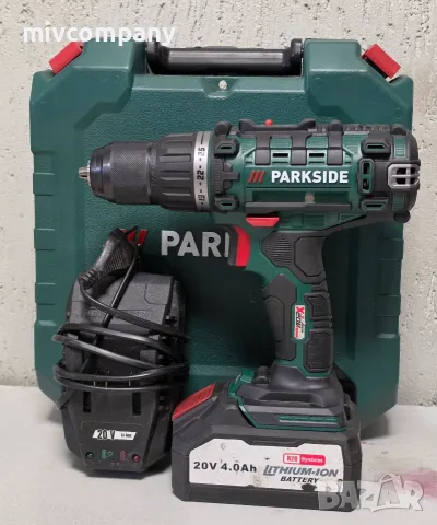 Акумулаторна бормашина/винтоверт PARKSIDE PABS 20-Li I9