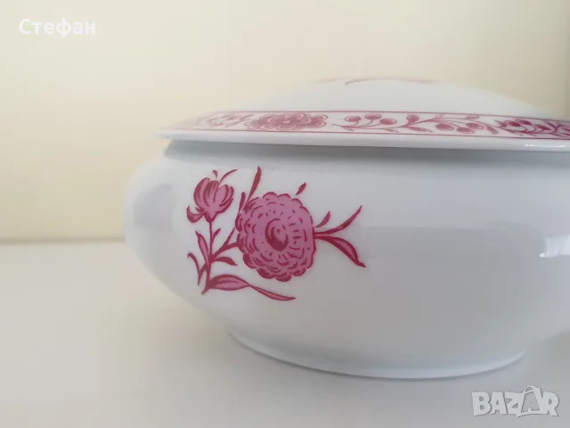 Порцеланова кутия Линдер, снимка 2 - Антикварни и старинни предмети - 56564536