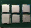 6 броя процесори интел Intel i3 и един xeon, снимка 1