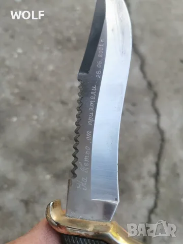 Ловен нож Nieto 440C Испания, снимка 4 - Ножове - 56570200