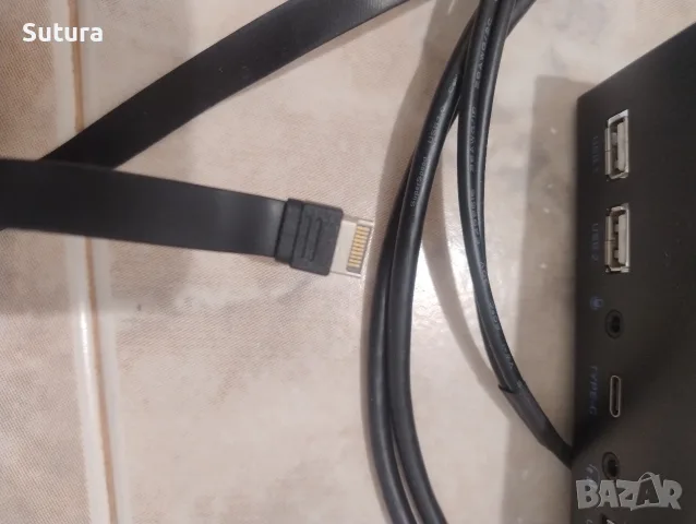 Нов 5.25" USB/audio панел, снимка 2 - Кабели и адаптери - 56576954