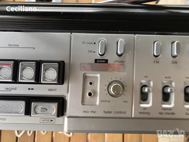 SHARP GF 9191 E -SILVER-радиокасетофон , снимка 10 - Радиокасетофони, транзистори - 56558786