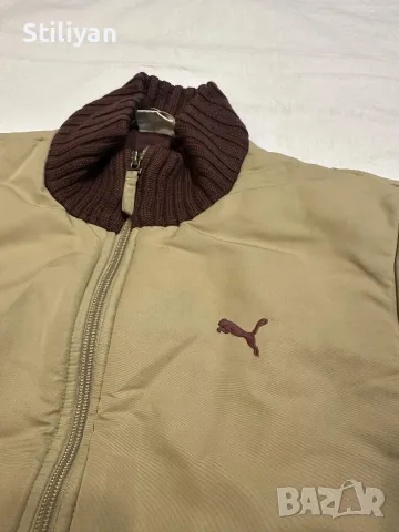 Дамско Винтидж Puma яке с подплата, снимка 3 - Якета - 56663204