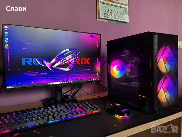 Геймърски компютър Intel core I5, NVIDIA GTX 1650, 16GB RAM, SSD, HDD, Windows 11 Pro