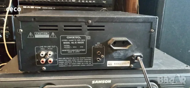 Onkyo casete deck, снимка 3 - Декове - 56634547