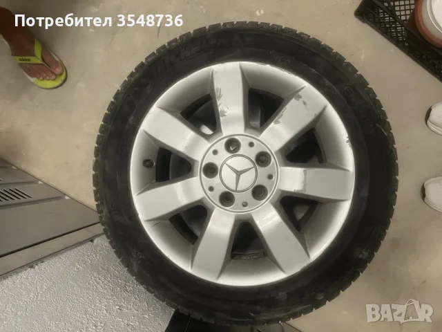 Джанти алуминиеви с гуми Мерцедес 16цола