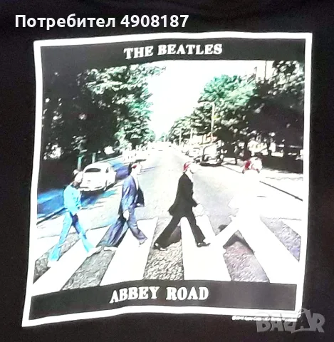 суичър с качулкa групи Beatles. H & M, снимка 2 - Суичъри - 56563880