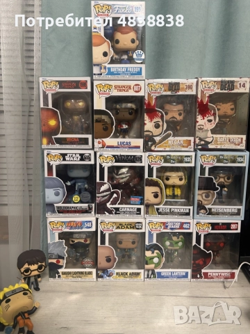 Funko pop Фигурки на The walking dead,Breaking bad,stranger things