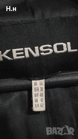 Черно якеKENSOL, снимка 3 - Якета - 56647759