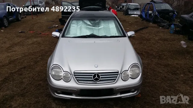 mercedes C200 compressor w203 на части, снимка 13 - Автомобили и джипове - 56674366