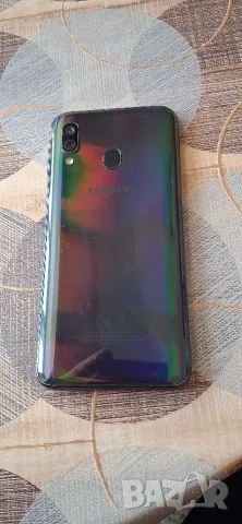 Смартфон Samsung Galaxy A40, Dual SIM, 64GB, 4G, Black, снимка 4 - Samsung - 56609804
