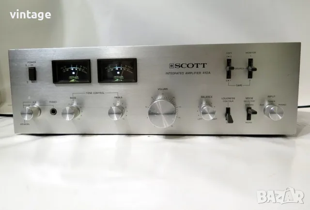 Scott 410A Stereo Integrated Amplifier, снимка 6 - Ресийвъри, усилватели, смесителни пултове - 56634553