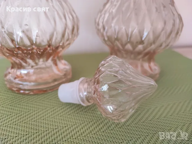 Красиви гарафи цвят сьомга