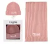 Celine комплект шапка и шал, снимка 10