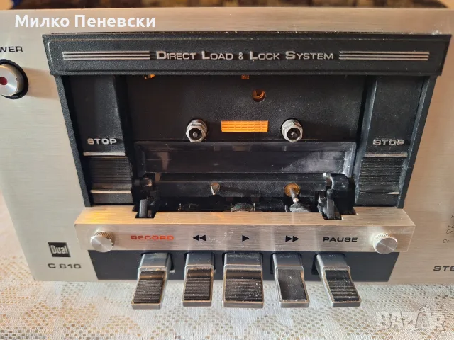 DUAL C 810 STEREO CASSETTE DECK., снимка 3 - Декове - 56748522