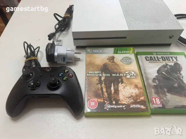 XBOX ONE S 1TB + 2 игри, снимка 2 - Xbox конзоли - 56697970