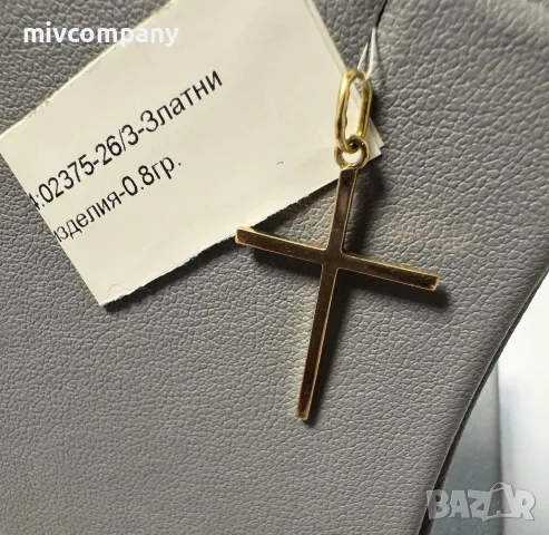 Златна висулка(кръст) 0.80гр.
