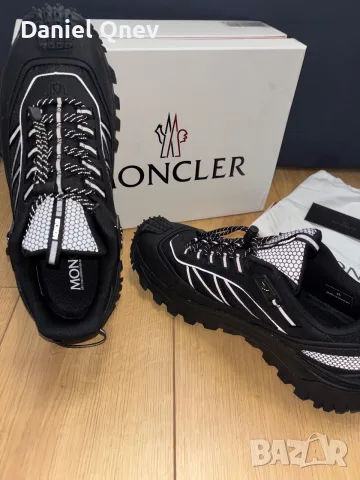 Moncler черен цвят, снимка 3 - Маратонки - 56723774