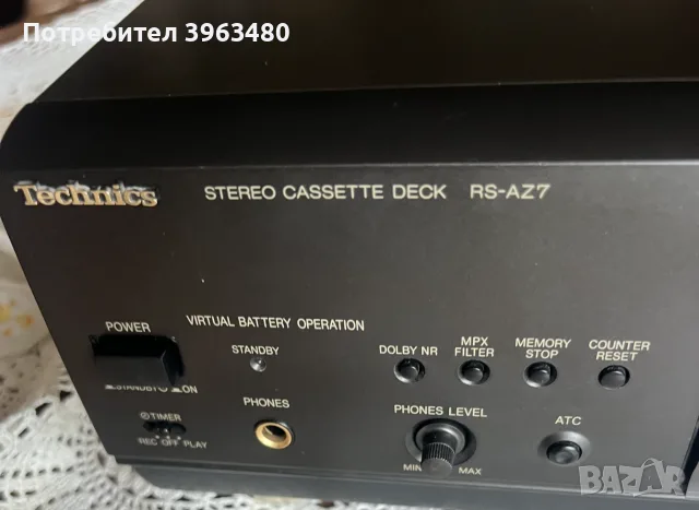 Technics RS AZ7, снимка 4 - Декове - 56729217