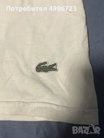 Мъжка Тениска Lacoste L размер, снимка 2 - Тениски - 56647926