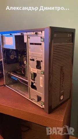 Геймърски Intel I5 4670,RX 480 4GB,16GB RAM,128 SSD+500 HDD WIFI