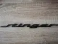черен надпис емблема Киа Стингър Kia Stinger, снимка 1