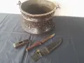 Медник,нож и чук, снимка 1