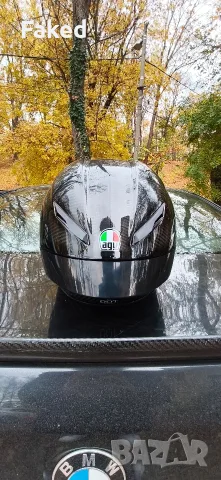 AGV Pista RR Gloss Black каска , снимка 3 - Аксесоари и консумативи - 56728865