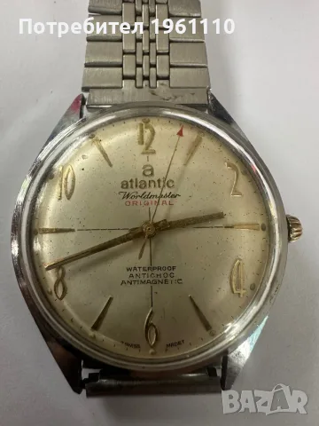 Часовник Atlantic Worldmaster Original., снимка 3 - Антикварни и старинни предмети - 56730059