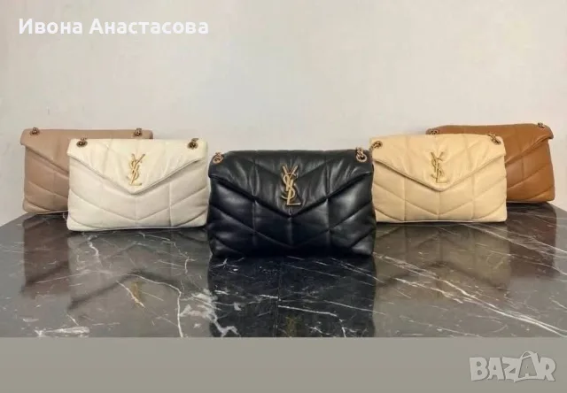 SAINT LAURENT ЧАНТА КОЖА, снимка 2 - Чанти - 56603742