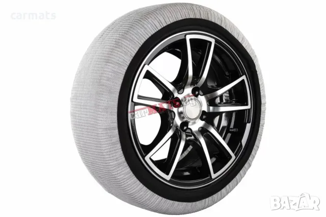 Текстилни вериги за сняг Streetech Pro Series - бял цвят - размер M - 2бр