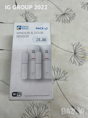 2 бр. Garza Smart датчици за врати и прозорци – Window & Door Sensor