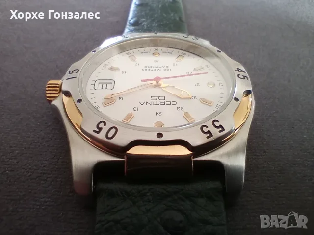 Certina DS, 1990', 38mm, снимка 3 - Дамски - 56721140