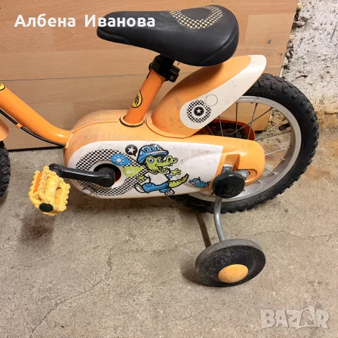 детско колело със спомагателни колелета , снимка 4 - Детски велосипеди, триколки и коли - 56712605