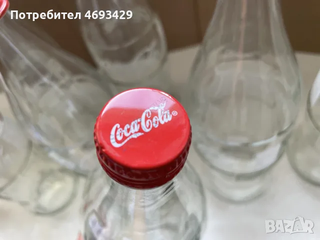 Литрови стъклени шишета, снимка 5 - Буркани, бутилки и капачки - 56619608