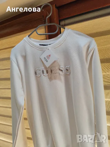 Нова блуза Guess С-М размер памук , снимка 2 - Блузи с дълъг ръкав и пуловери - 56599301