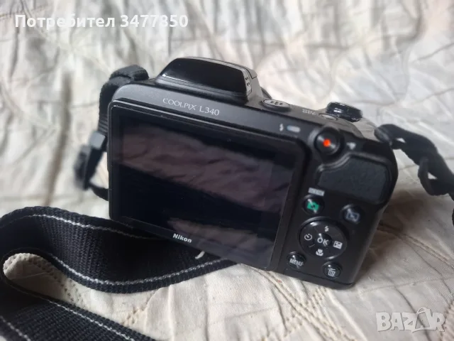 Фотоапарат Nikon L340, снимка 4 - Фотоапарати - 56725717
