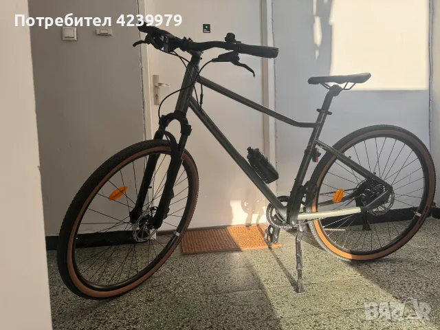 Трекинг велосипед Rockrider ACTV 500 - Размер L - Колело