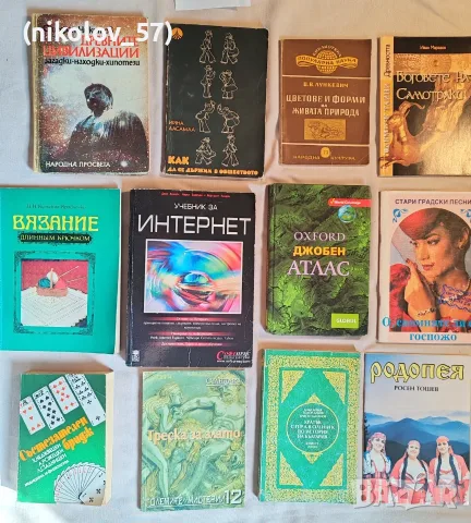 Ретро и антикварни книги – история, изкуство, хоби и технологии ( Описание: Колекция от ретро кн...