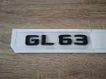 черен надпис Mercedes Benz GL 63, снимка 1