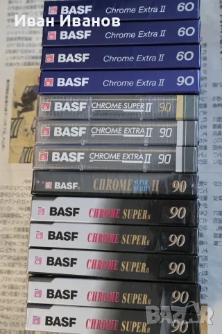 BASF Chrome Extra & Chrome Super аудиокасети