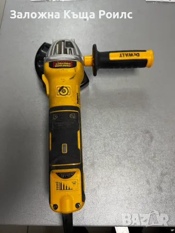 DeWalt DWE4357-QS – професионален безчетков ъглошлайф 1700W, 125mm, регулиране на оборотите