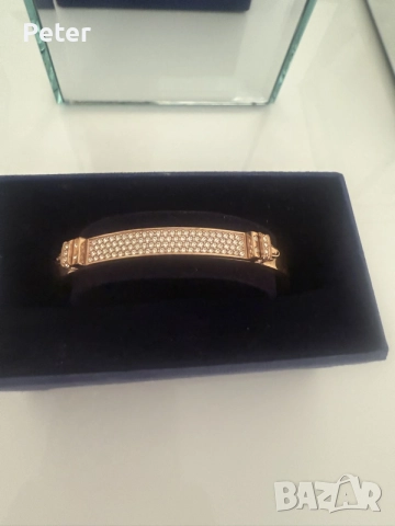 гривна Swarovski, снимка 3 - Гривни - 56561599