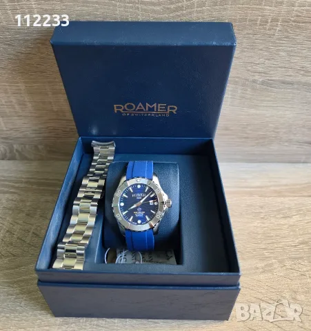 БAPTEP Roamer Deep Sea Automatic 43mm, снимка 4 - Мъжки - 56237107